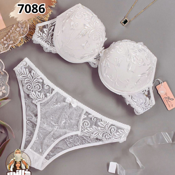 Ensemble de lingerie bride dos transparent chic Algérie