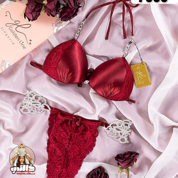 Ensemble Strass Algérie deux pièce femme élégant